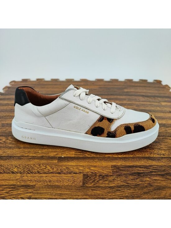 Cole Haan Shoes - Cole Haan GrandPrø Rally Court Womens 7.5US Sneakers Leather White Casual W17740
